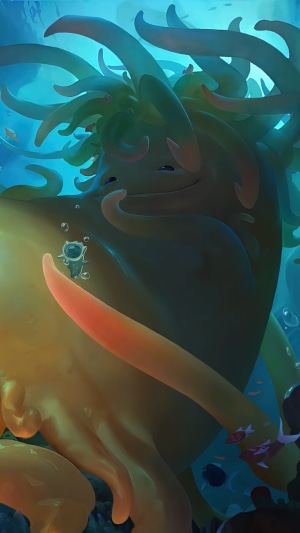 Anemone creature from Legends of Runeterra