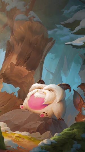 Poro from Legends of Runeterra in Bandle City