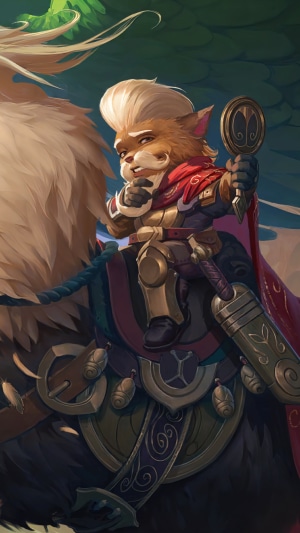 Gnar from Legends of Runeterra