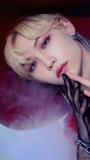 Felix from Stray Kids Close-up Portrait