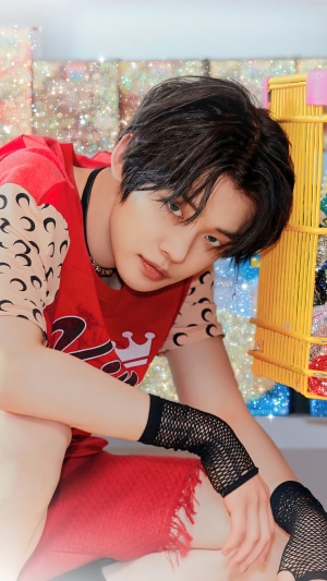 Yeonjun from TXT in LOSER=LOVER concept