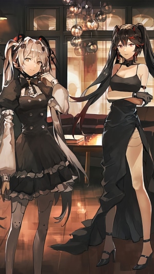 Characters from Punishing Gray Raven