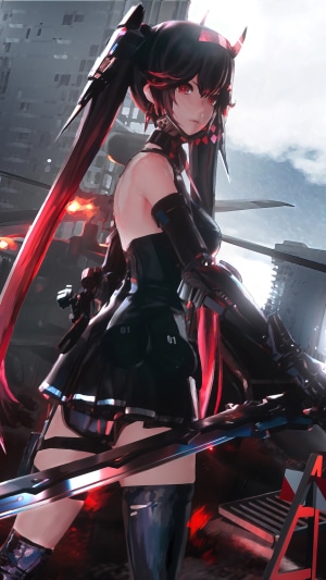 Lucia from Punishing Gray Raven