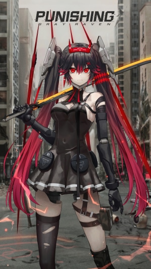Lucia from Punishing Gray Raven
