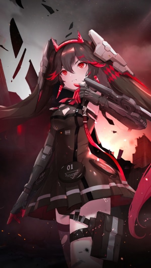 Lucia from Punishing Gray Raven