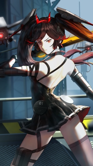 Lucia from Punishing Gray Raven