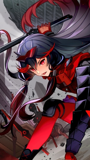 Lucia from Punishing Gray Raven