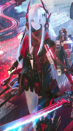 Lucia from Punishing Gray Raven