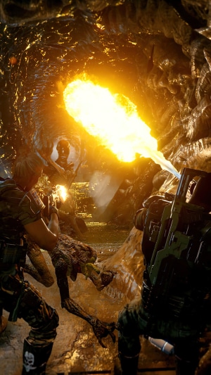 Aliens: Fireteam Elite gameplay scene