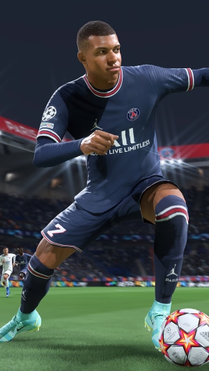 Kylian Mbappe from FIFA 22