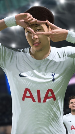 Son Heung-min from FIFA 22