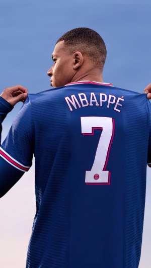 Kylian Mbappe from FIFA 22