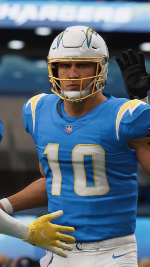 Justin Herbert from Madden NFL 22