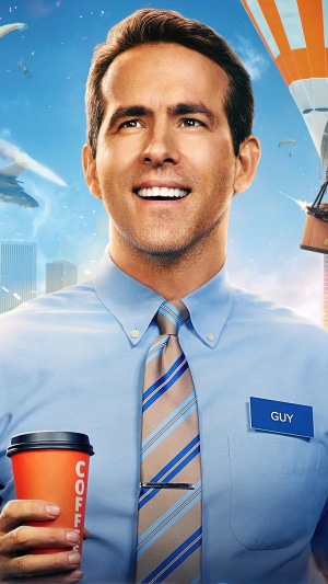 Guy from Free Guy, Ryan Reynolds
