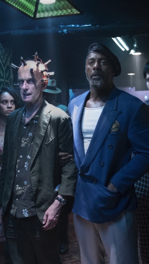 Bloodsport and Thinker from The Suicide Squad