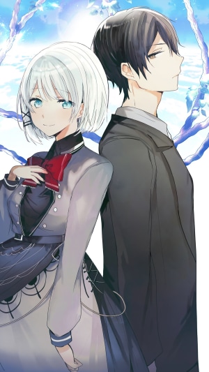 Siesta and Kimihiko Kimizuka from The Detective Is Already Dead