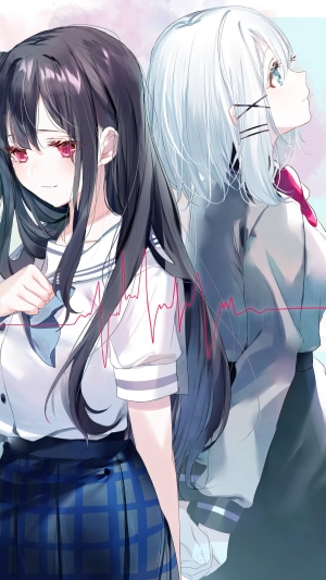 Siesta and Nagisa Natsunagi from The Detective Is