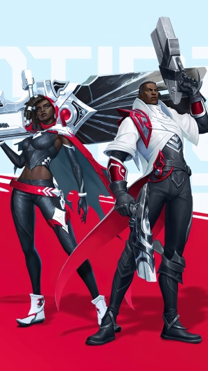 Lucian and Senna from League of Legends