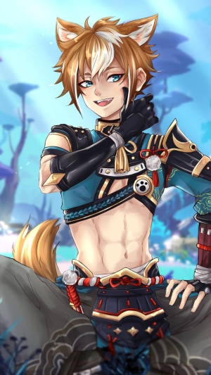 Gorou from Genshin Impact