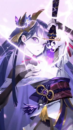 Raiden Shogun from Genshin Impact
