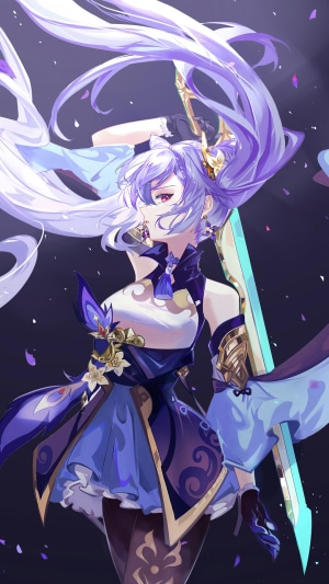 Keqing from Genshin Impact