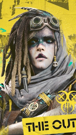Woman with dreadlocks and goggles from Tom Clancy's XDefiant