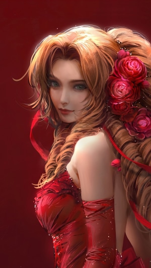 Aerith Gainsborough from Final Fantasy VII Remake