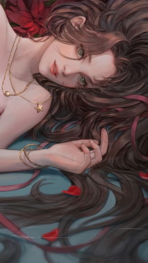 Aerith Gainsborough from Final Fantasy VII Remake