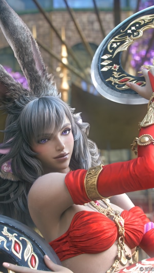 Viera Dancer from Final Fantasy XIV Online