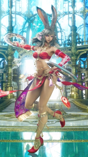 Viera Dancer from Final Fantasy XIV
