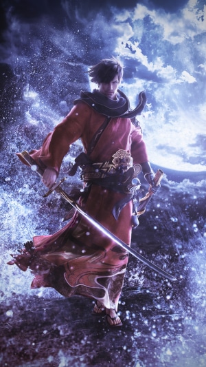 Samurai from Final Fantasy XIV Online