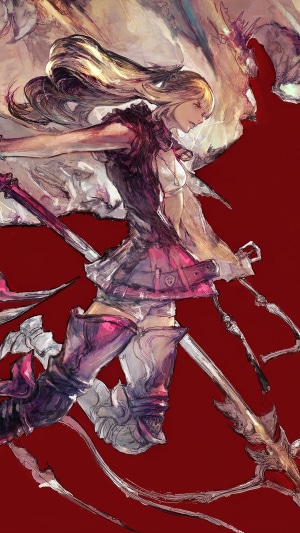 Female Lancer from Final Fantasy XIV Online