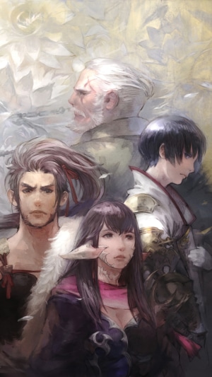 Characters from Final Fantasy XIV Online