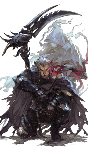 Reaper Hrothgar from Final Fantasy XIV