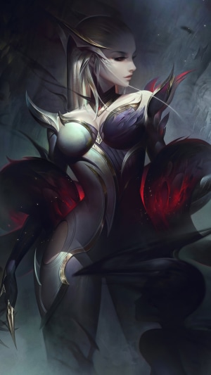 Coven Evelynn from League of Legends Splash Art