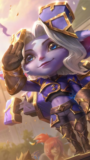 Hextech Tristana from League of Legends