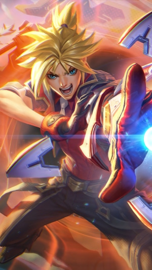 Ezreal from League of Legends Battle Academia Splash Art