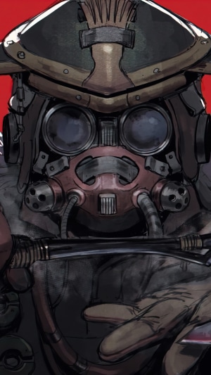 Bloodhound from Apex Legends