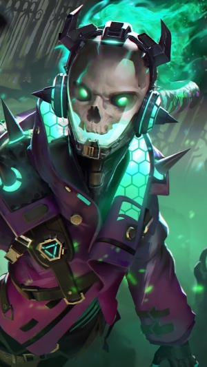 Skull character from Garena Free Fire