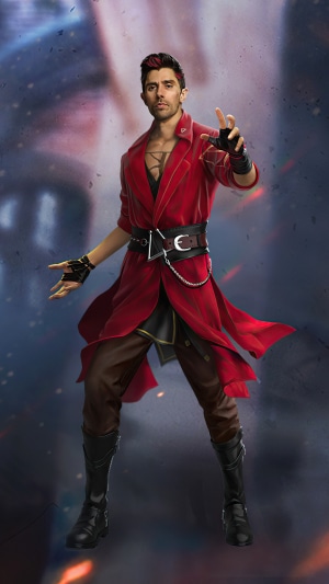 K from Garena Free Fire