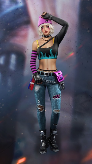 Girl from Garena Free Fire