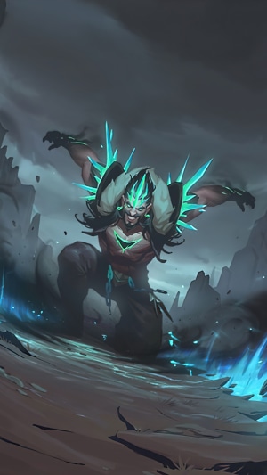 Draven from League of Legends and Legends of Runeterra