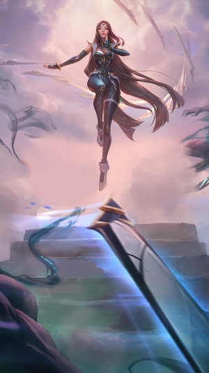 Irelia from League of Legends and Legends of Runeterra