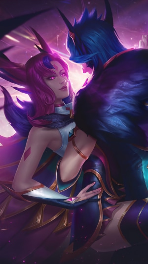 Star Guardian Xayah and Rakan from League of Legends