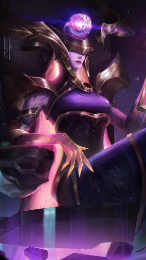 Lissandra from Dark Star League of Legends