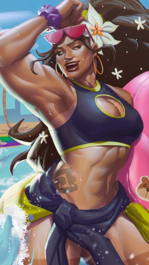 Pool Party Illaoi from League of Legends