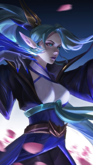 Spirit Blossom Vayne from League of Legends