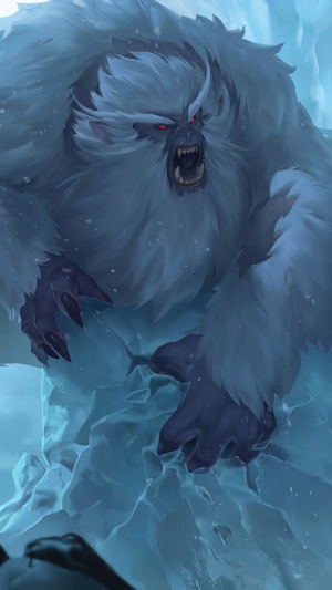 Nunu & Willump from Legends of Runeterra