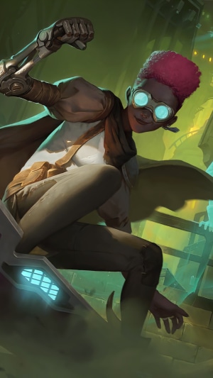 Ekko from Legends of Runeterra