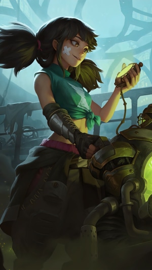 Zeri from Legends of Runeterra
